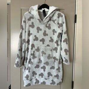 Disney Gray Mickey Mouse Lounger Robe
